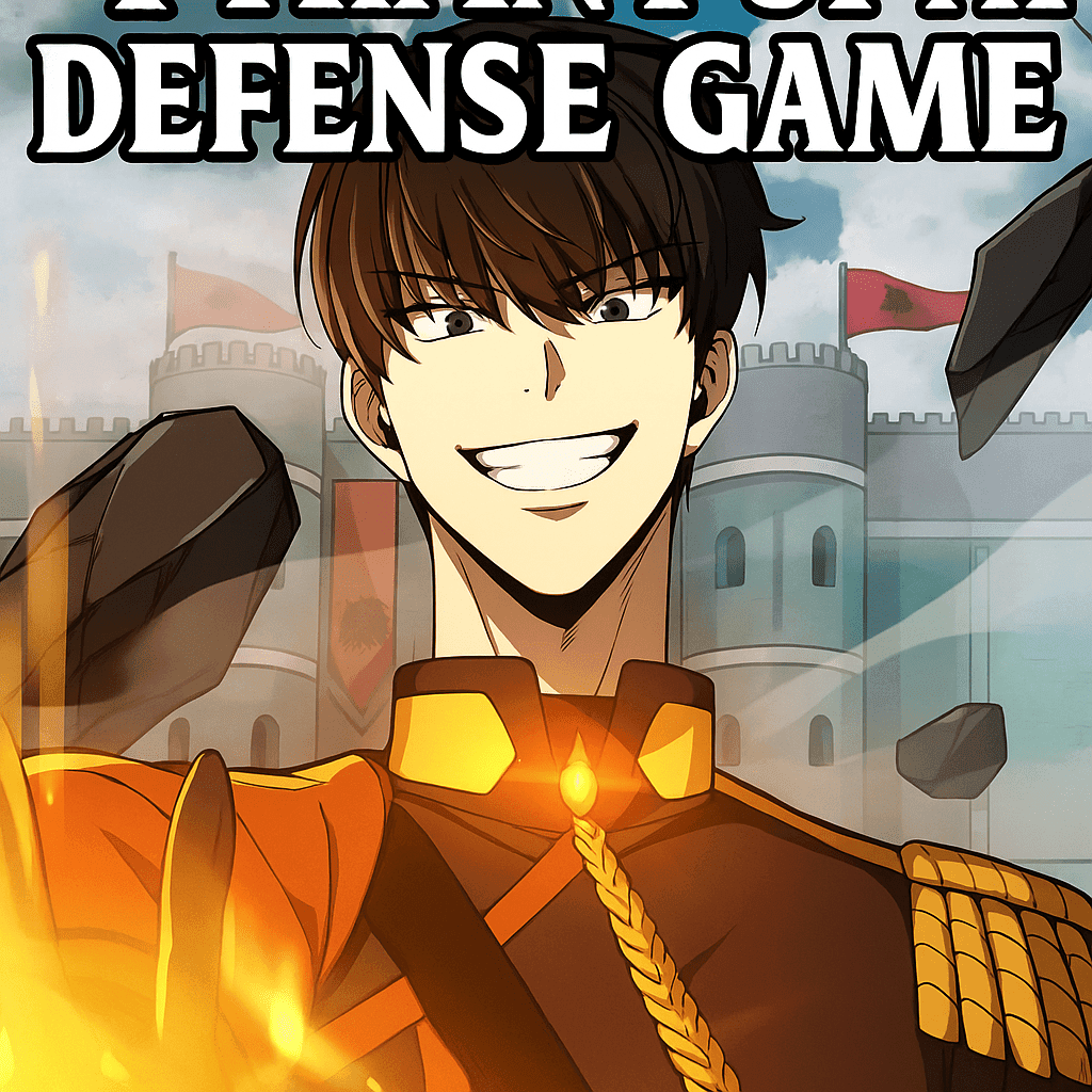 Action scene in Tyrant of the Defense Game Manhwa