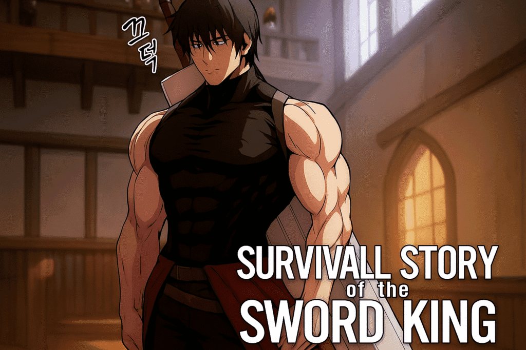 survival-story-of-the-sword-king-manhwa-fight-scene